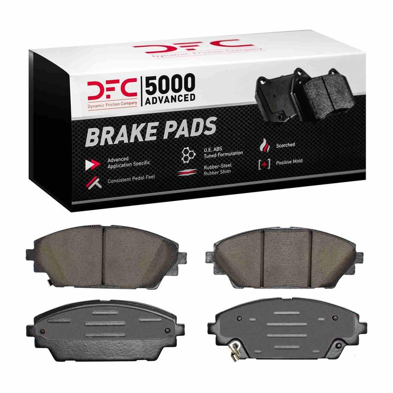 DYNAMIC FRICTION COMPANY BRAKE PADS 1551-2275-00 4 Pcs
